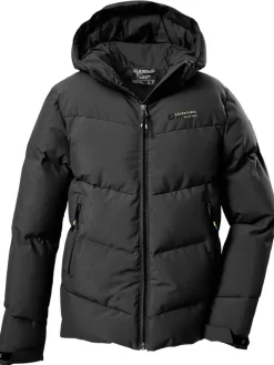 Steppjacke in Schwarz