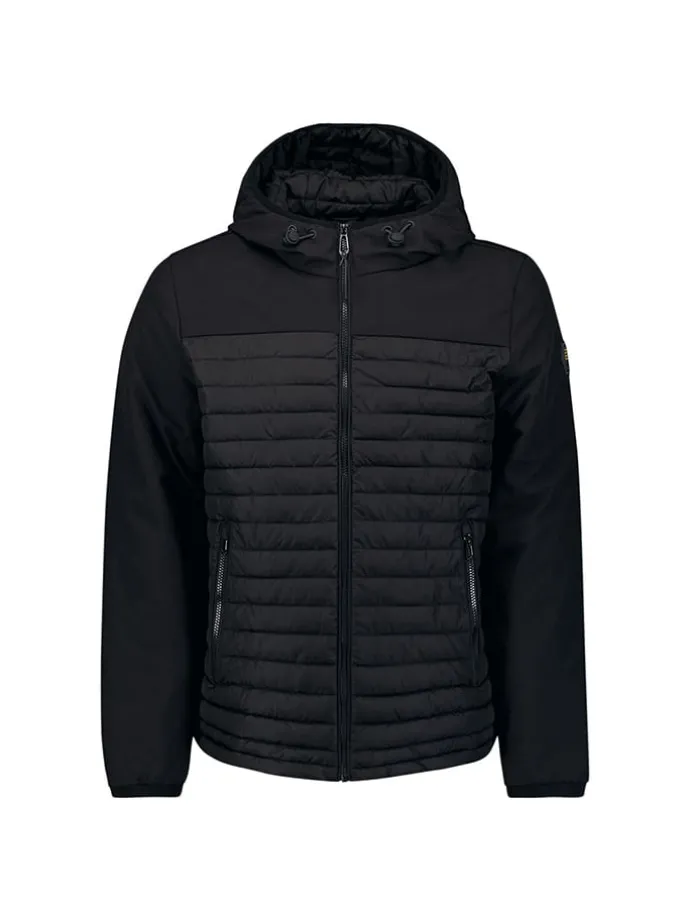 Steppjacke in Schwarz