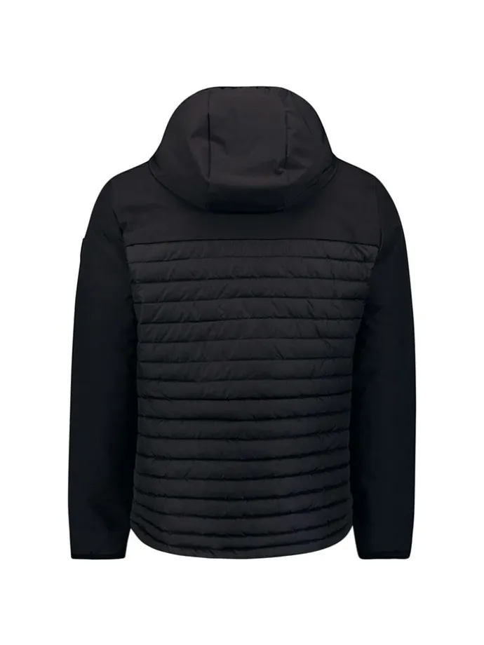Steppjacke in Schwarz