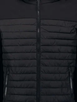 Steppjacke in Schwarz
