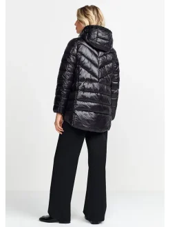 Steppjacke in Schwarz