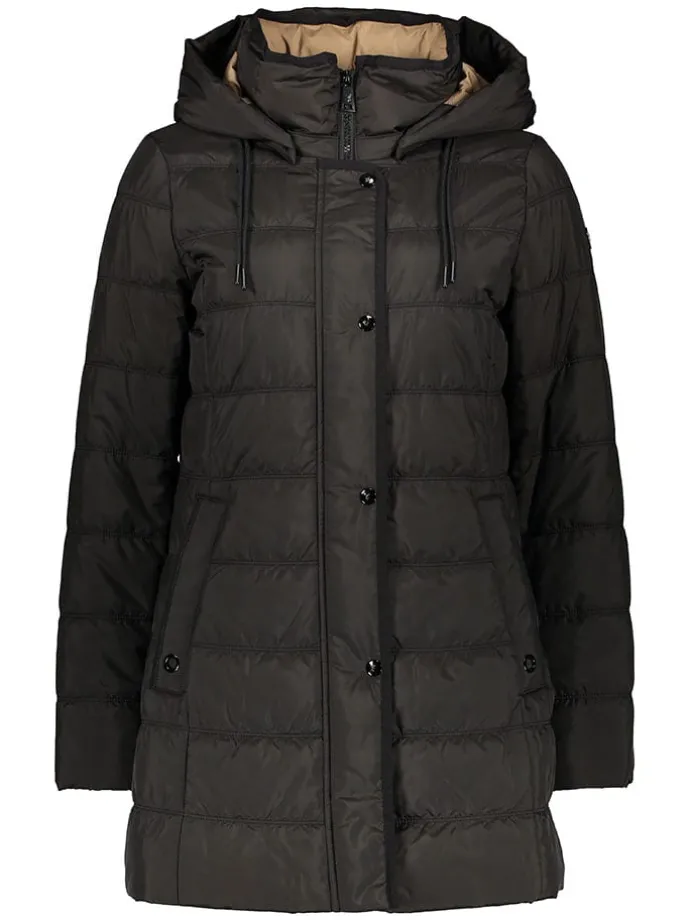 Steppjacke in Schwarz