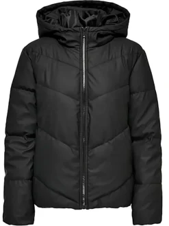 Steppjacke in Schwarz