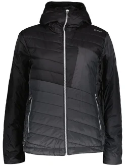 Steppjacke in Schwarz/ Anthrazit