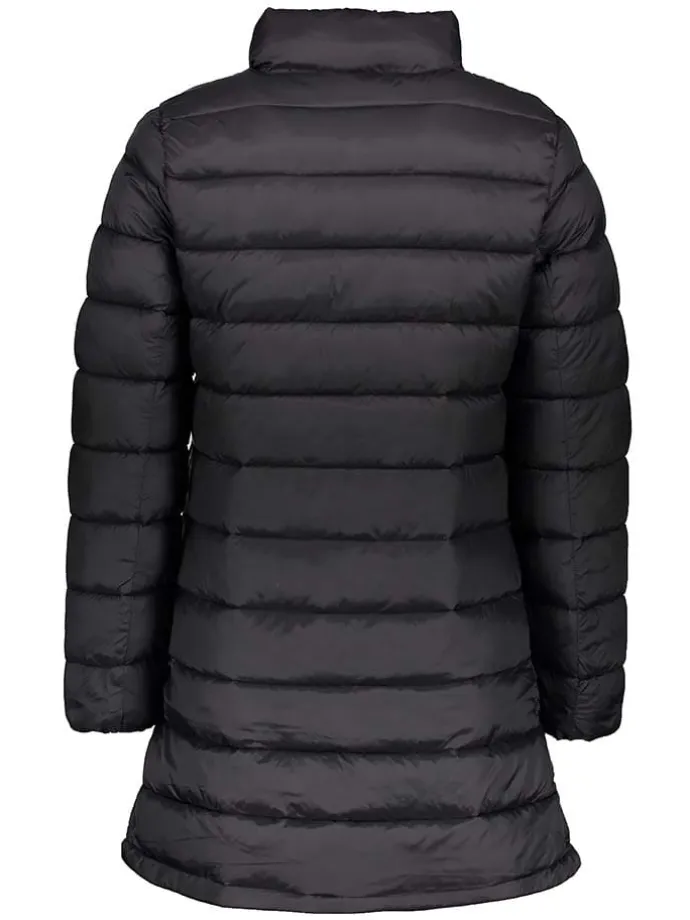 Steppmantel in Schwarz
