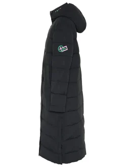 Steppmantel in Schwarz