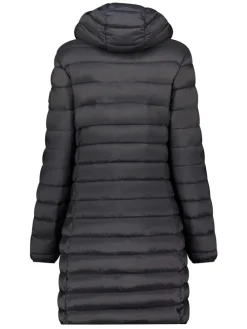 Steppmantel in Schwarz