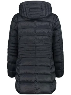 Steppmantel in Schwarz