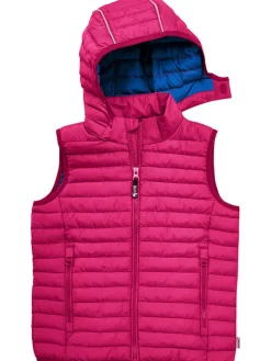 Steppweste in Pink