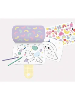 Sticker-Malbuch "Rainbow Dreams" - ab 3 Jahren