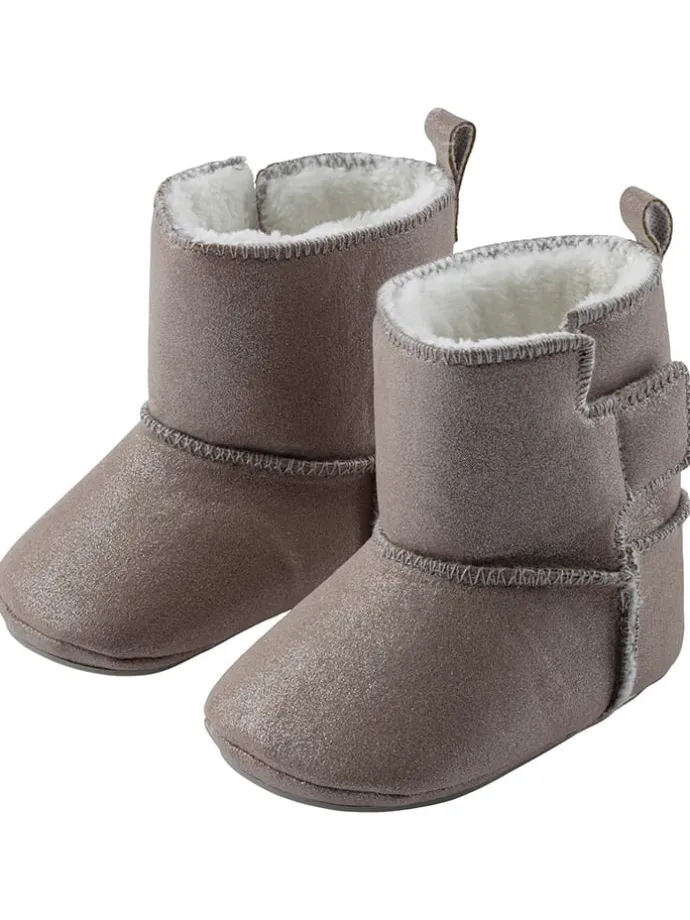 Stiefel in Beige