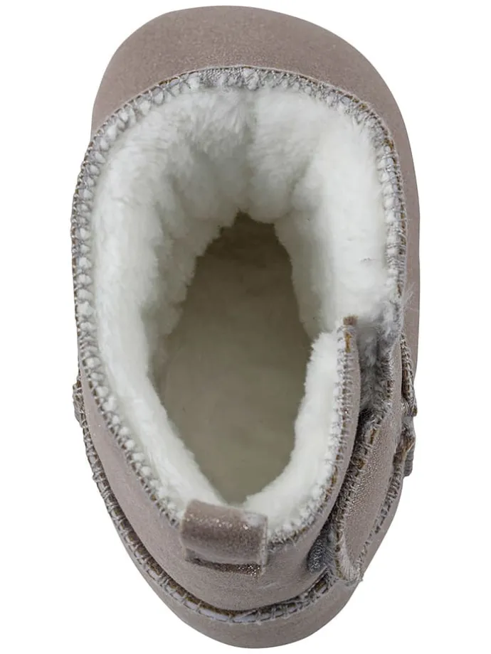 Stiefel in Beige