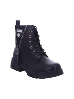 Stiefelette in schwarz