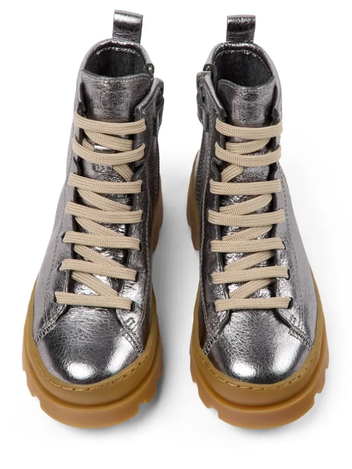 Stiefeletten " Brutus " in Dunkelgrau