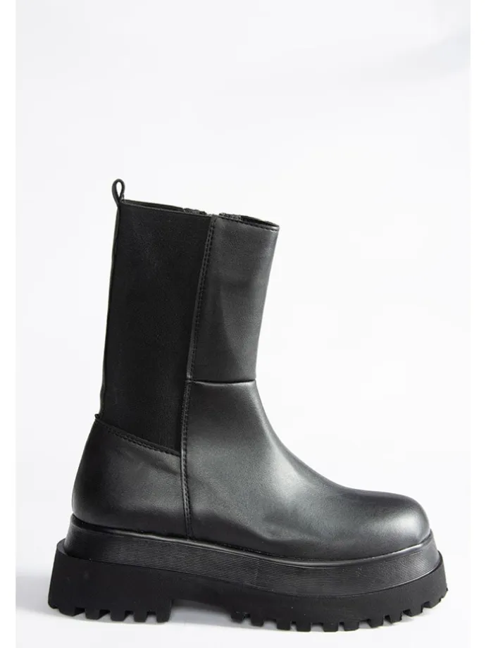 Stiefeletten in Schwarz