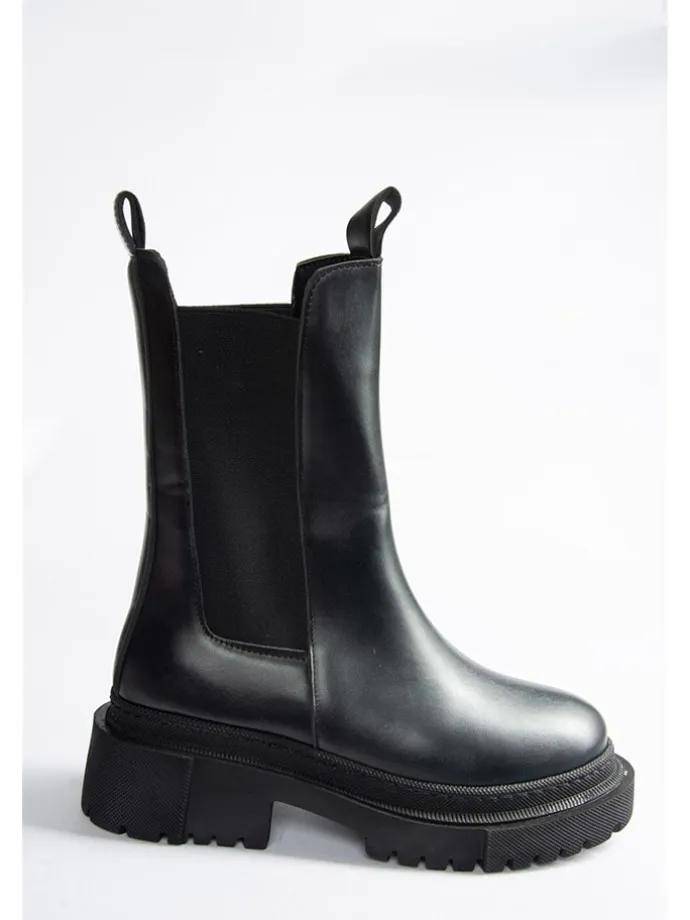 Stiefeletten in Schwarz