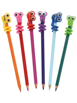 Stiftemonster mit Wackelaugen, 5 x 2 cm in Sortiert in Sortiert