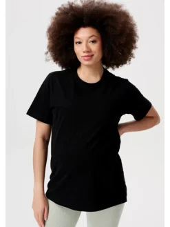 Still T-Shirt Ifke in Black