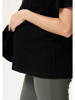 Still T-Shirt Ifke in Black