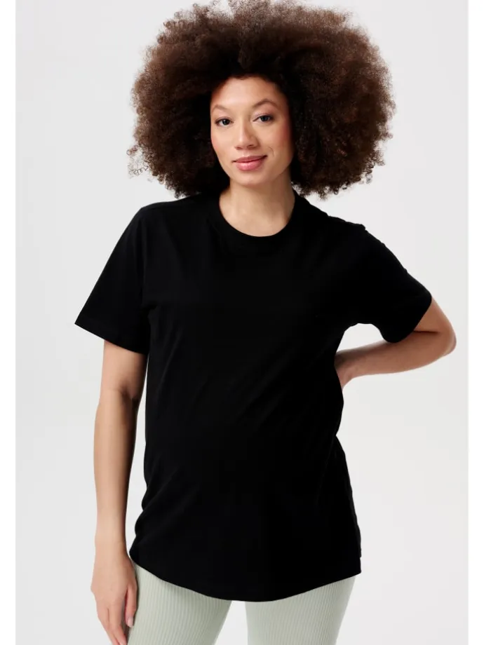 Still T-Shirt Ifke in Black