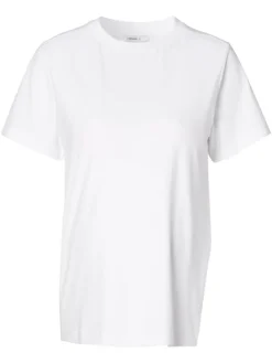 Still T-Shirt Ifke in Optical White