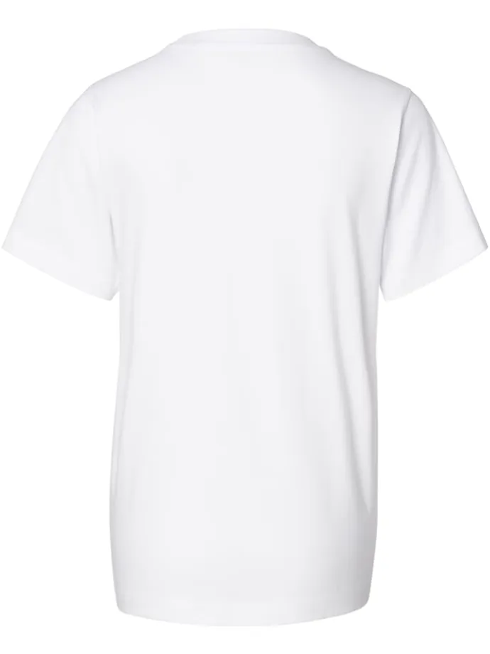 Still T-Shirt Ifke in Optical White