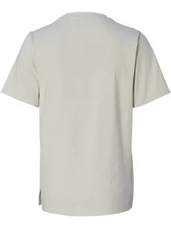 Still T-Shirt Ifke in Pigeon