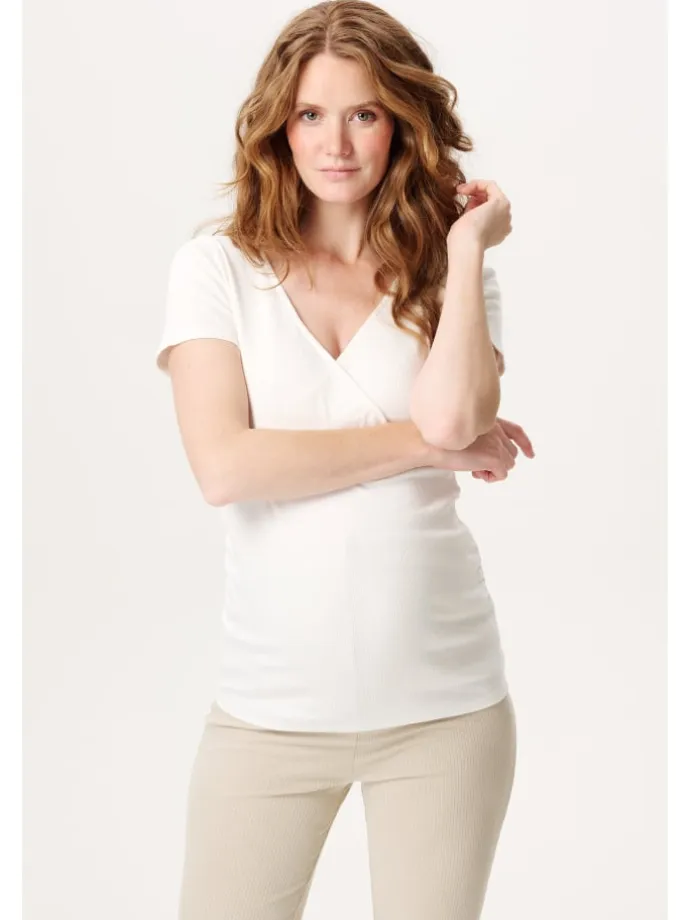 Still T-Shirt Sanson in Cream