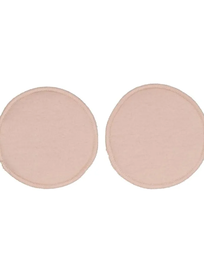 Stilleinlagen aus Wolle in rose
