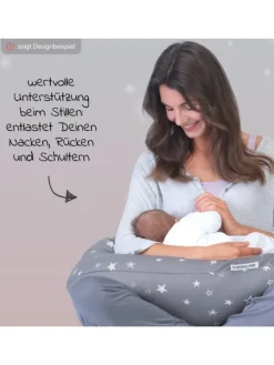 Stillkissen Das Original mit Mikroperlen-Füllung in grau,beige
