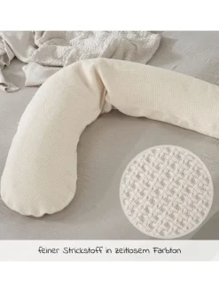 Stillkissen Das Original mit Polyesterhohlfaser-Füllung in beige,weiss