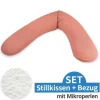 Stillkissen Das Original mit Mikroperlen-Füllung in orange,rosa