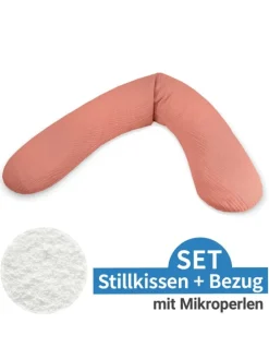 Stillkissen Das Original mit Mikroperlen-Füllung in orange,rosa