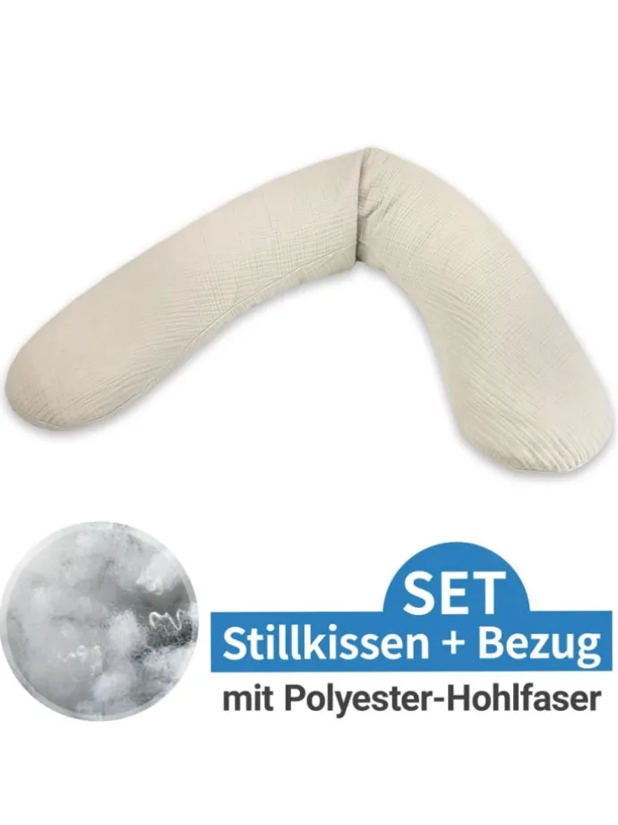 Stillkissen Das Original mit Polyesterhohlfaser-Füllung in beige
