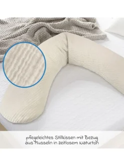 Stillkissen Das Original mit Polyesterhohlfaser-Füllung in beige
