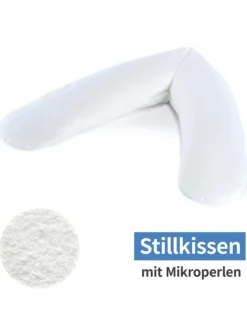 Stillkissen Das Original - Mikroperlen-Füllung in weiss