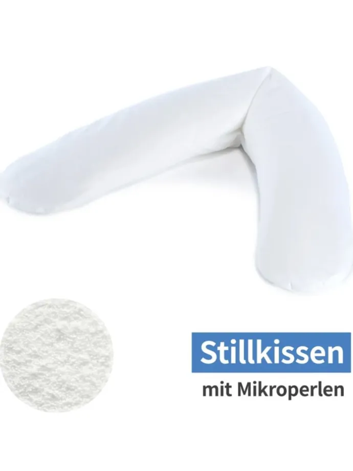 Stillkissen Das Original - Mikroperlen-Füllung in weiss