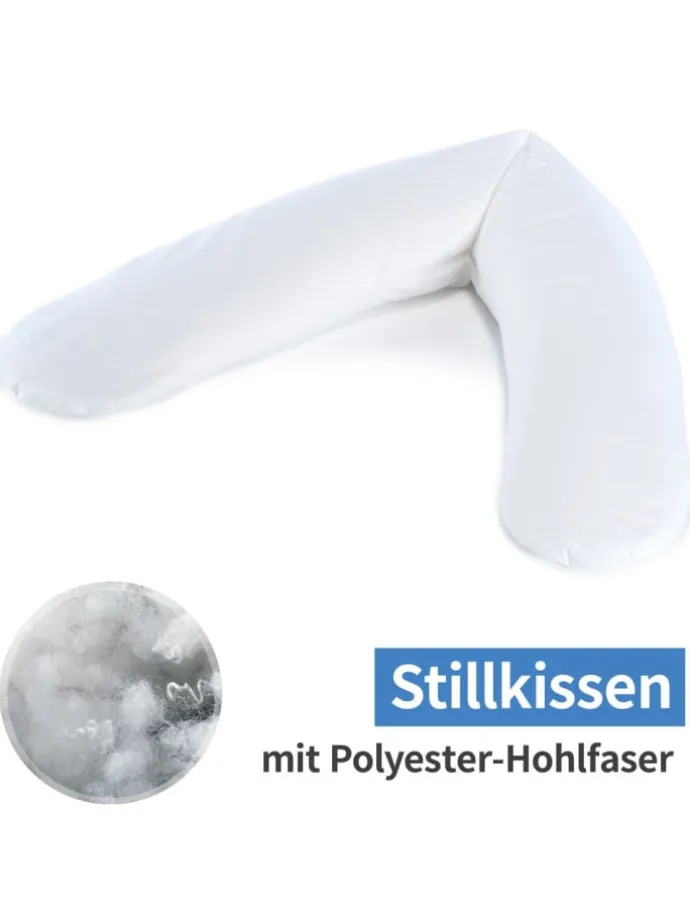 Stillkissen Das Original - Polyesterhohlfaser-Füllung in weiss