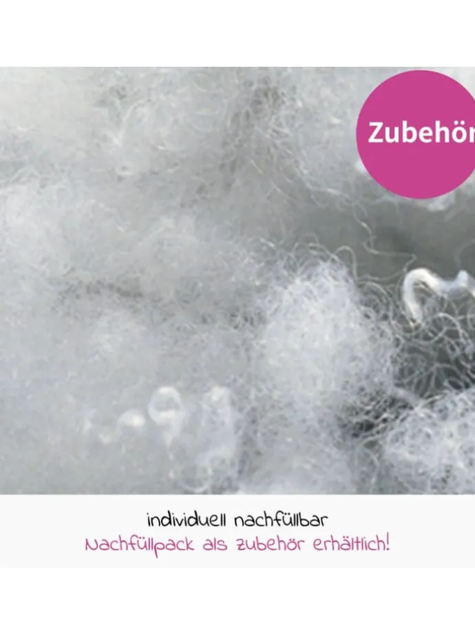 Stillkissen Das Original - Polyesterhohlfaser-Füllung in weiss