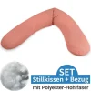 Stillkissen Das Original mit Polyesterhohlfaser-Füllung in orange,rosa