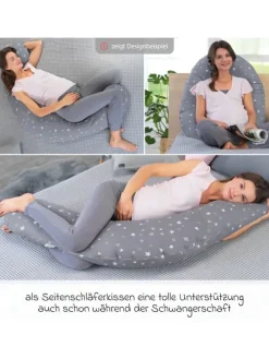 Stillkissen Das Original mit Polyesterhohlfaser-Füllung in orange,rosa