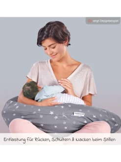 Stillkissen Das Original mit Polyesterhohlfaser-Füllung in orange,rosa
