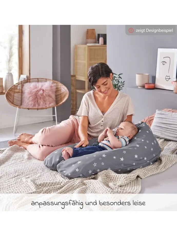 Stillkissen Das Original mit Polyesterhohlfaser-Füllung in orange,rosa