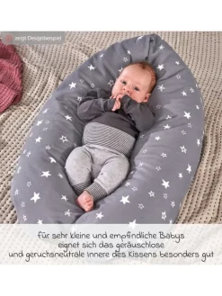 Stillkissen Das Original mit Polyesterhohlfaser-Füllung in orange,rosa