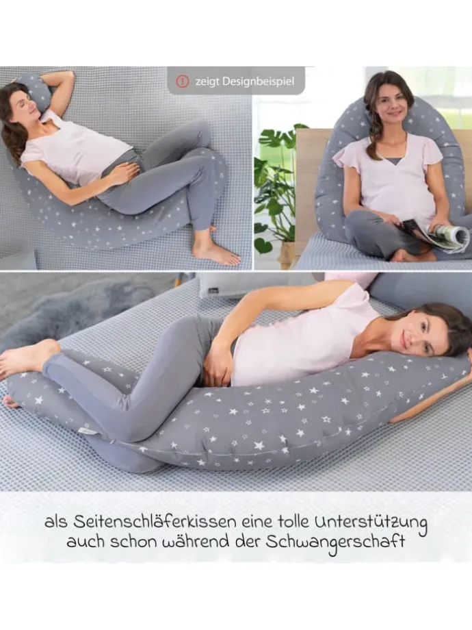 Stillkissen Das Original mit Mikroperlen-Füllung in grau
