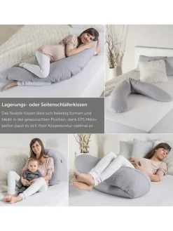 Stillkissen Dodo Premium by Theraline 180 in grau