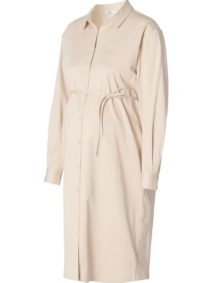 Still-Kleid Akaya in Light Sand