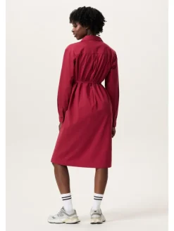 Still-Kleid Akaya in Tibetan Red