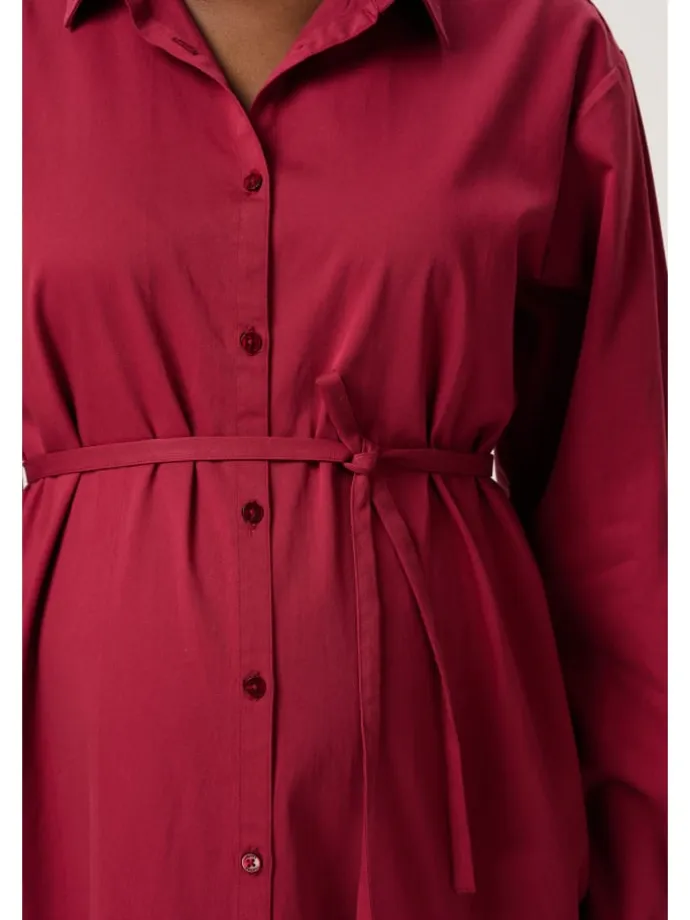 Still-Kleid Akaya in Tibetan Red