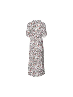 Still-Kleid All Over Print in Three Color Flower